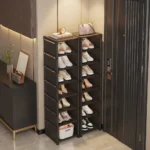 kf-S9e59c52473004b46bca20a1807408d8c1-Multiple-Layers-Shoe-Organizer-Shoe-Rack-Organizer-Space-Saving-Rack-For-Wall-Corner-Stackable-Shelf-Adjustable