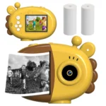 كاميرا بولارويد للأطفال ، بإنش ، لعبة ، يمكن استخدامها ، يمكن الطباعة عليها ، كاميرا رقمية ، هدايا عيد الميلاد ، للأولاد والبنات