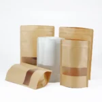 kf-S149279f457f54e7caa5a31295f0f2358k-100pcs-Zip-lock-Packing-Bags-Kraft-Paper-Stand-up-Pouch-with-Window-Zipper-Packaging-Bags-for
