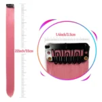 kf-Ad217ccf98a314cd48bc90413e5a39be3N-5-Pc-Synthetic-Black-Friday-22-Inch-Colored-Pink-Hair-Extensions-Party-Highlights-Straight-Hairpiece