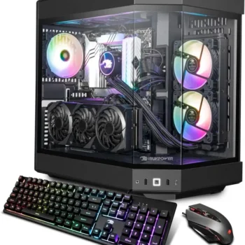 كمبيوتر ألعاب Iyupower-pro y60, كمبيوتر مكتبي, y60bi9n4701, intel, erghz, nviviforce gtx, 12gb, 32 gb, mhz