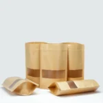 kf-S149279f457f54e7caa5a31295f0f2358k-100pcs-Zip-lock-Packing-Bags-Kraft-Paper-Stand-up-Pouch-with-Window-Zipper-Packaging-Bags-for