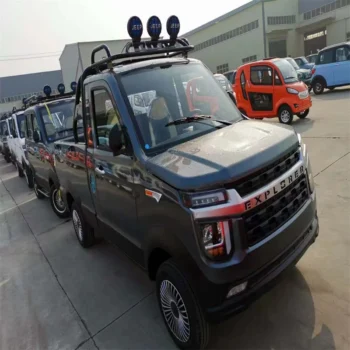 سيارة كهربائية صغيرة بأربعة عجلات تستخدم لاند كيزر رافعة شاحنة خفيفة لنقل السلع