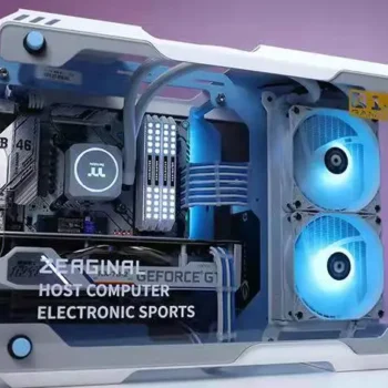 كمبيوتر ألعاب مكتبي طراز i7 11700F RTX2060 3060Ti 3070Ti ، كمبيوتر ألعاب تبريد مياه عالي الجودة