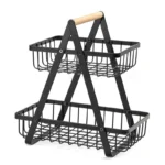 kf-H241ef303dacf475fb9c96f0141dcbd9cw-2-Tier-Metal-Fruit-Basket-Portable-Kitchen-Storage-Countertop-Shelf-Rack-for-Fruits-Vegetables-Household-Cosmetic
