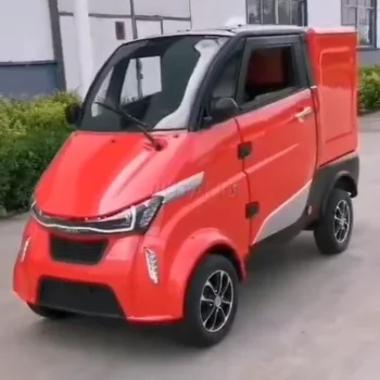 سيارة كهربائية أربع عجلات عربة طعام كهربائية صندوق الجرو شاحنة صغيرة أداة كهربائية تسليم البضائع