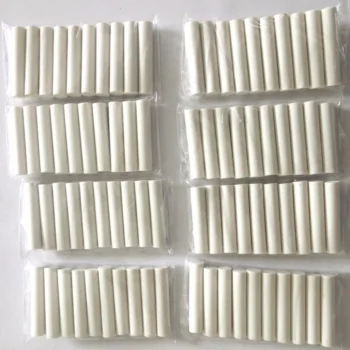 40 قطعة 2.5 سنتيمتر * 0.5 سنتيمتر ممحاة الكهربائية الملء الأساسية قلم رصاص المطاط مكتب مدرسة التموين طالب القرطاسية الرسم أداة