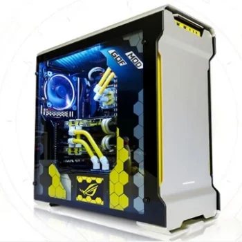 وحدة المعالجة المركزية i9 7900X RAM 32G SSD 500GB الكمبيوتر المكتبي الكمبيوتر مع صندوق تبريد المياه الضميمة