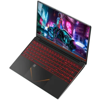 PA156 حاسوب محمول 15.6 "إنتل N5095 Win10 16G 128G/256G/512G دفتر نتبووك لوحة مفاتيح بإضاءة خلفية واي فاي HD BT4.0 USB3.0 3.0MP