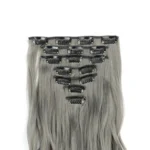 kf-Sdec5d24dd92b4331a2ef3e918f132faeo-Soowee-Synthetic-Hair-Curly-Brown-Blonde-Clip-In-Grey-Hair-Extensions-Hairpiece-Fake-Hair-Piece-for