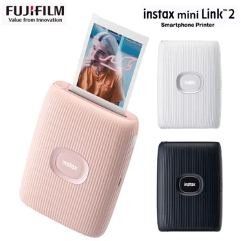 طابعة كاميرا صور صغيرة Fujifilm-Instax 2 ، أصلية ، اختيارية 20 ورقة ، 40 ورقة ، فيلم أبيض