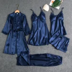 kf-S73955a310e124df0ba670b30f4ca2f96d-5PC-Silk-Robe-Sleep-Suit-Womens-Lace-Satin-Pajamas-Gown-Set-V-Neck-Cami-Nighties-Wear