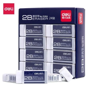 Haile 1/3 قطعة ممحاة القرطاسية لينة المطاط مكتب مدرسة امتحان تصحيح اللوازم 2B 4B محايات للأطفال واضح ممحاة قلم رصاص مجموعة