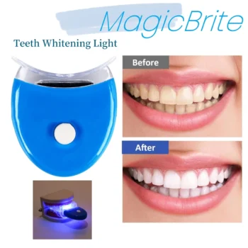 Mini Teeth Whitening Light Teeth Laser Whitener Tool Blue LED Light for Homeuse Dental Household Tooth Whitening Lamp