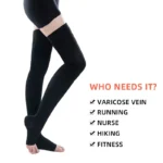 kf-S51155297abf24fc8975a0915ce3299a2g-Legbeauty34-46mmHg-Elastic-Nursing-Medical-Compression-Stocking-Over-Knee-Class-3-Pressure-Brace-Wrap-Shaping-Varicose