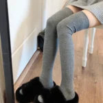 kf-S2dddbffe12914fac8818790a8031094fu-Autumn-Winter-Women-s-Stockings-Girls-Black-White-JK-Lolita-Long-Tight-Socks-Vertical-Stripes-Cotton
