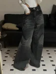 kf-S724b1a2aac6e4ef7a974dc96fd4ca556L-HOUZHOU-Vintage-Black-Wide-Leg-Jeans-Women-Oversized-High-Street-Korean-Fashion-Baggy-Denim-Trousers-Grunge
