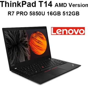 كمبيوتر محمول لينوفو أيه إم دي ثينك باد T14 مهندس سلسلة Ryzen 7 PRO 4750U 16GB 512GB 14 بوصة FHD شاشة خلفية WiFi6