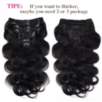 kf-Sf915184702e7443ea1872f22a6c9d530J-Clip-in-Hair-Extensions-Real-Human-Hair-Clip-ins-100-Brazilian-Virgin-Human-Hair-Body-Wave
