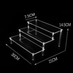 kf-Sa508379528e94c4ca5707d961ea4c0bfW-1-4-Tier-Acrylic-Display-Stand-Durable-Display-Rack-For-Cupcake-Perfume-Doll-Transparent-Trapezoidal-Blind