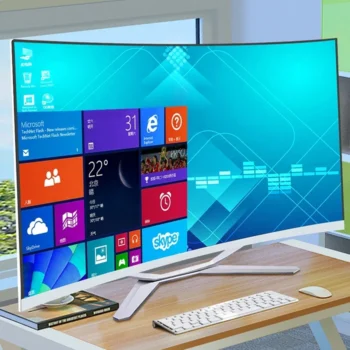 22 بوصة OEM رخيصة الكل في واحد الكمبيوتر HD شاشة LED 21.5 بوصة الكمبيوتر المكتبي الأساسية i3 i5 i7 سطح المكتب الكل في واحد كمبيوتر صغير