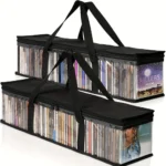 kf-S2eb011316b1c46f49ec34368ac86f357M-Comic-Book-Storage-Bag-Transparent-Collection-Container-Stackable-Case-with-Zipper-Handle-Dust-Proof-Organizer-Collapsible