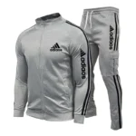 kf-S548528278f004c8aa076e25e08ea42e1U-Men-s-Zippered-Stand-Up-Collar-Training-Suit-Sports-Shirt-and-Pants-Sportswear-Running-Fitness-Wear