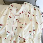 kf-Sf6a5e6d036414afbbb8e287c360eb4der-Cherries-Print-Two-Pieces-Pajamas-Set-Autumn-Faux-Cotton-Pajamas-Korean-Fashion-Home-Clothes-Ladies-Pants