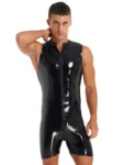 kf-S75448ed24ac04fd786439f5a50213325J-Men-s-Shiny-Patent-Leather-Sleeveless-Zip-Up-Bodysuit-Exotic-Costume-Rave-Party-Clubwear-for-Pole