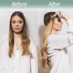 kf-Seac57efcb74942a8a99acd484c81ccafa-No-Clips-Natural-Hair-Extension-Synthatic-Artificial-Long-Straight-Hairpiece-Blonde-Black-Mixed-Color-False-Hair