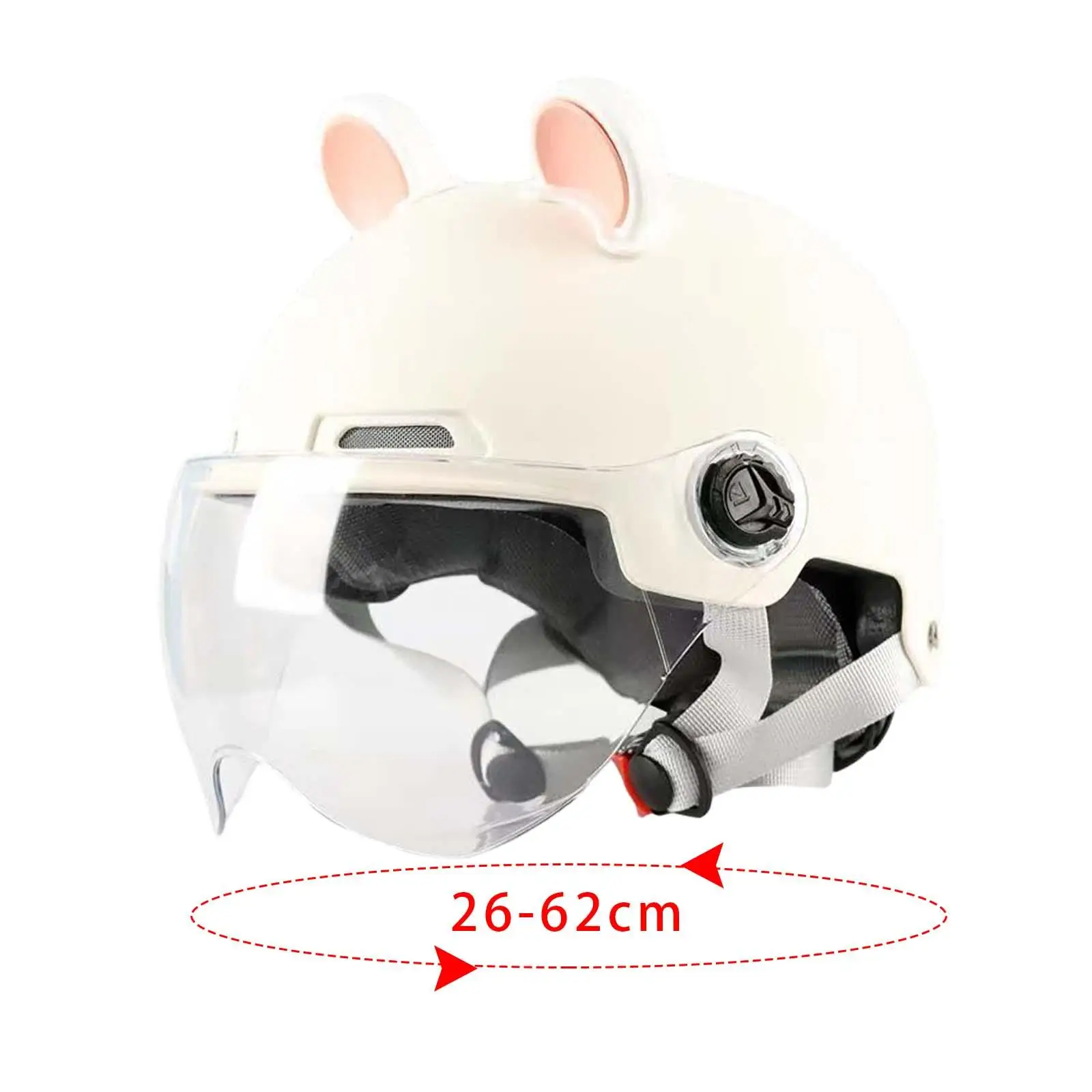 Open Face Helmet Cute Lightweight Half Face Helmet Accessory Motorcycle Helmet
