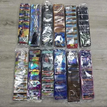 100PCS Laser Space 1g Zip Lock Mylar Plastic Bag Resealable Zipper Package Smell Proof Sealed Edibles Pouch