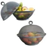 kf-S711f77d06129407f9bf14f882317a456C-Large-Capacity-Mesh-Fruit-Basket-with-Lid-Food-Grade-Prevent-Fly-Stainless-Steel-Kitchen-Drain-Basket