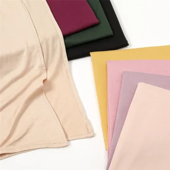 عادي جيرسي سميكة الحجاب وشاح القطن البوليستر التفاف مرونة شالات أقلام طويلة بسط عمامة مسلم رئيس سنود 180*60 سنتيمتر