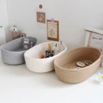 kf-S69acda70a83840d19cf6be28feb05043D-Desktop-Sundries-Basket-Storage-Box-Hand-Woven-Basket-Kids-Toys-Organizer-Office-Stationery-Cosmetics-Snack-Pouch
