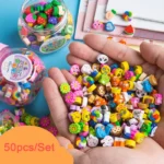 الإبداعية الحيوان الفاكهة قلم رصاص محايات ، لطيف المطاط ممحاة ، مصغرة Kawaii القرطاسية للأطفال ، طالب اللوازم المكتبية ، 50 قطعة لكل مجموعة