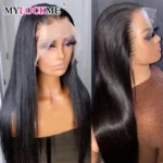 13x6 Bone Straight Human Hair Lace Frontal Wig 5x5 6x4 Easy-Go Lace Wigs For Women Pre Plucked With BabyHair 13x4 Lace Front Wig