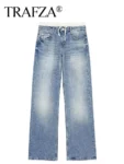 kf-Sc4328445c9f645eb9956204703facee2S-TRAFZA-Women-Fashion-Patchwork-Denim-Pants-Lace-Up-Zipper-Fly-Jeans-Trousers-Pockets-Female-Casual-Mid