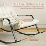 كرسي هزاز مع وسادة للأطفال والكبار ، أرائك صالة ، صالة كرسي ، شخصين ، حضانة