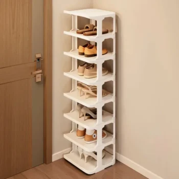 Shoes Rack Simple Multilayer Standing Plastic Assembled Foldable Shelf Porch Storage Removable For Wall Corner Shoe Cabinets