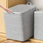 kf-S191064e49c9f4a8689f327d3fe76b85fl-Quilt-Storage-Bag-Large-Capacity-Duvet-Blanket-Foldable-Sorting-Bags-Waterproof-Dustproof-Clothes-Organizer-Household-Moving