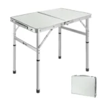 Portable Folding Table Coffee Table 61cm /91cm Aluminium Alloy Camping Table Outdoor Picnic Fodlable Table Can Weighted 40kg