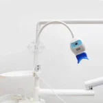 Dental Chair Unit Teeth Whitening Accelerator 20 mins Whitening 8pc Blue LED Light Tooth Blaching Machine