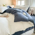 kf-S1f8a92c7132245b880ea0592ecc7eea2J-ins-solid-color-sanded-four-piece-set-wholesale-Nantong-home-textile-bedding-three-piece-set-spring