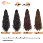 kf-S9276992a60ba4d599e6193d6d6c6a2a9f-MEIFAN-Syntheitc-Long-Wavy-Curly-Claw-Ponytail-Clip-On-Ponytail-Extension-Natural-False-Ombre-Pink-Straight