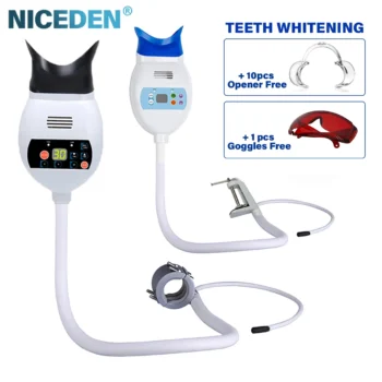 Dental Cold Light Lamp 3Color Teeth Whitening Machine Bleaching Accelerator Device LED Light Dentistry Tool