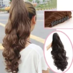 kf-Sf6cdee3b9f0848b29692d76a33b6b742r-Claw-Clip-On-Ponytails-Extension-Wavy-Ponytails-Hair-17inches-Synthetic-Blonde-Hair-Natural-Extension-Hair-Clip
