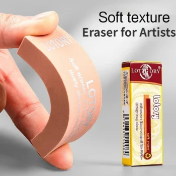 ممحاة مطاطية لينة للرسم الفني ، ممحاة اللوحة ، ممحاة تسليط الضوء على العجن ، تصميم الرسم ، القرطاسية البلاستيسين المدرسية
