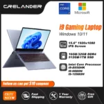 كمبيوتر محمول كريلاندر i9 بشاشة 15.6 بوصة معالج كور i9 8th/9th/10th Gen ذاكرة 32 جيجابايت وذاكرة وصول عشوائي ويندوز 11 كمبيوتر محمول كمبيوتر محمول كمبيوتر محمول