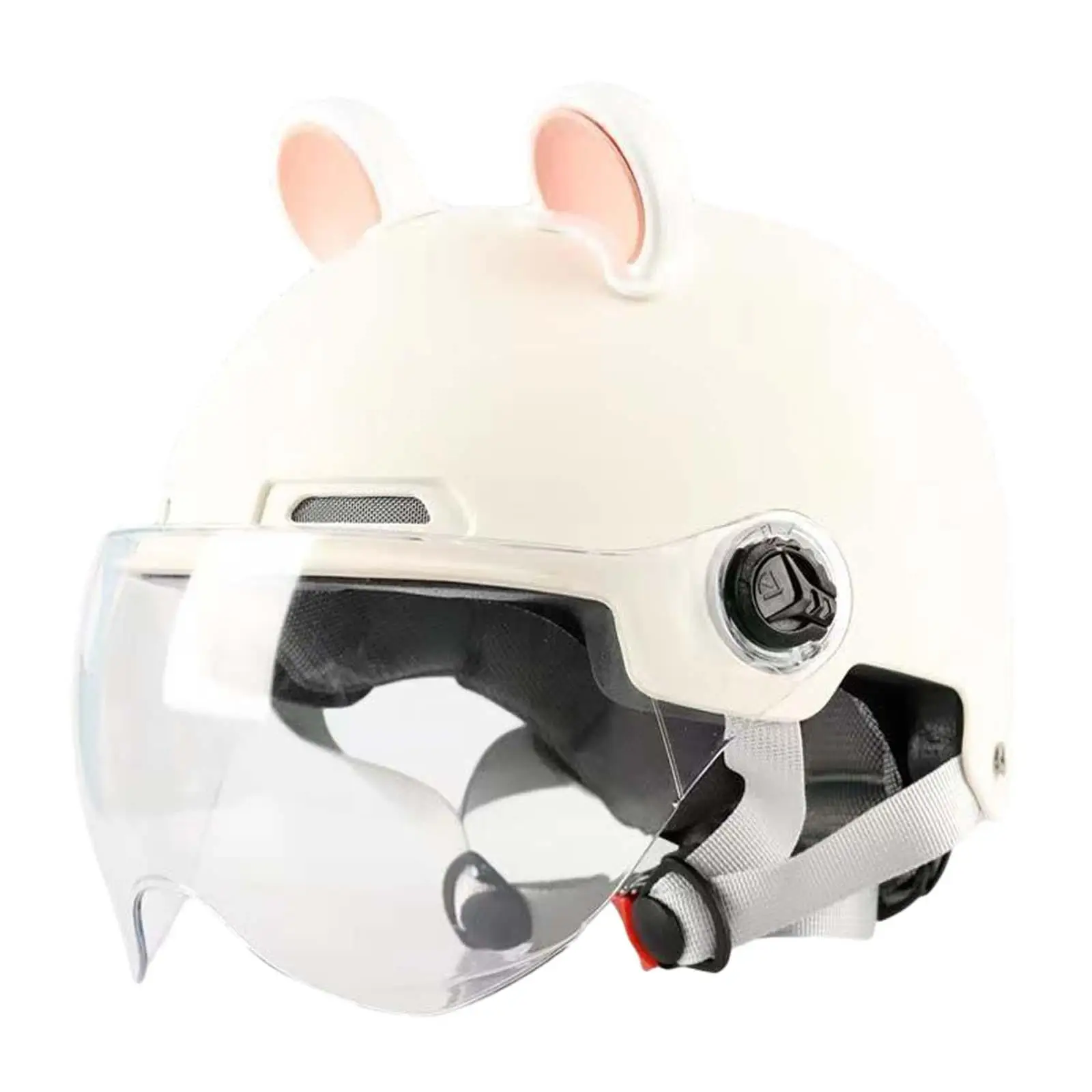 Open Face Helmet Cute Lightweight Half Face Helmet Accessory Motorcycle Helmet